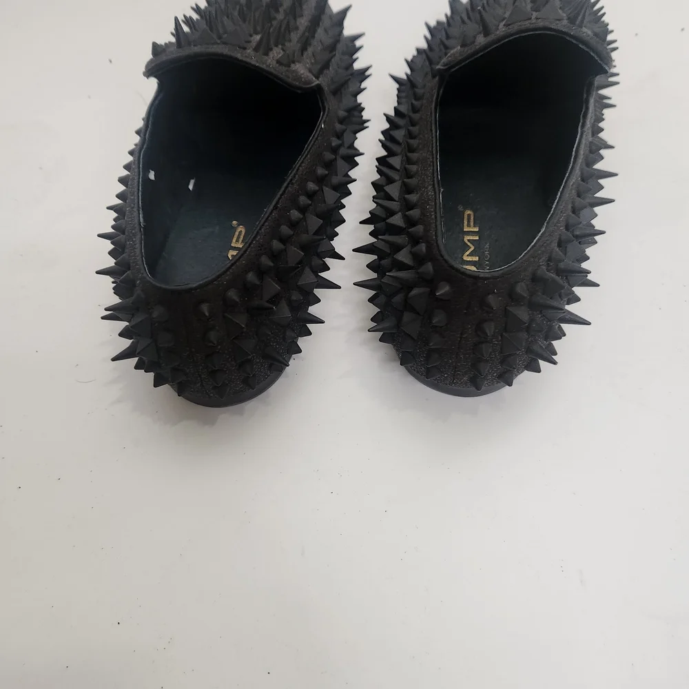 Jump Dark Green Spiked‎ Loafers Size 9